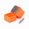 37Pcs Letter NStamp Punch Set DIY Hardened Ball Bearing Steel Tool 3mm