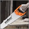 16″ Hand Saw Sharp Cut Wood Plastic Cutting Heavy Duty Crosscut Saw 505mm Long