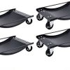 4 x Heavy Duty Wheel Dolly 450 kg 1000 lb Car Vehicle Positioning Jack Platform