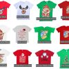 New Funny Adult Xmas Christmas T Shirt Tee Mens Womens 100% Cotton Jolly Ugly, Santa is Jolly – M