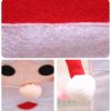 6x Christmas Cute Lady Santa Hat Chair Covers Dinner Home Décor Ornaments Gift, Mrs Santa