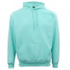 Adult Unisex Men’s Basic Plain Hoodie Pullover Sweater Sweatshirt Jumper XS-8XL, Mint – S