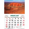 Destinations â€“ 2023 Rectangle Wall Calendar 16 Months Planner New Year Gift