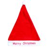 Christmas Unisex Adults Kids Novelty Hat Xmas Party Cap Santa Costume Dress Up, Santa Hat – Merry Christmas