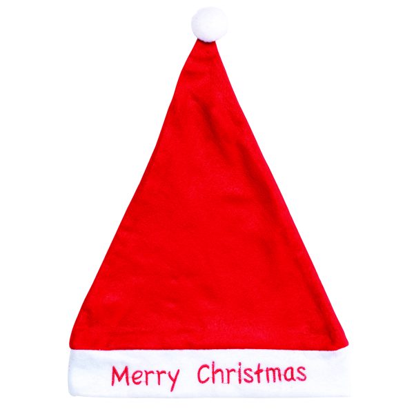 Christmas Unisex Adults Kids Novelty Hat Xmas Party Cap Santa Costume Dress Up, Santa Hat – Merry Christmas