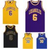 Kid’s Basketball Jersey Tank Boys Sports T Shirt Tee Singlet Tops Los Angeles, Yellow – Los Angeles 6 – 2