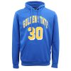 Men’s Fleece Pullover Hoodie Jacket Sports Jumper Jersey Chicago Golden State, Blue – Golden State 30 – XS