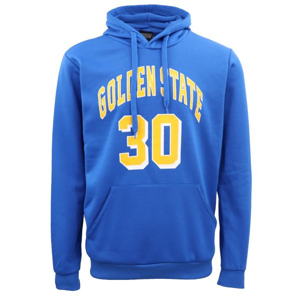 Men’s Fleece Pullover Hoodie Jacket Sports Jumper Jersey Chicago Golden State, Black – Chicago 23 – S