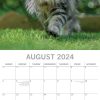 Top Cats – 2024 Square Wall Calendar Pets Animals 16 Months Premium Planner Gift