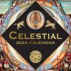 Celestial – 2024 Square Wall Calendar 16 Months Arts Planner Xmas New Year Gift