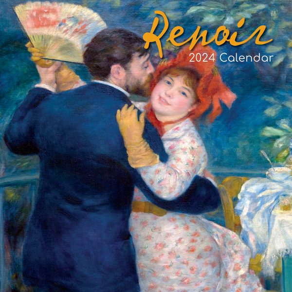 Renoir – 2024 Square Wall Calendar 16 Month Arts Planner Christmas New Year Gift