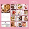 Baking – 2024 Square Wall Calendar 16 Month Food Planner w Delicious Recipes