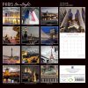 Paris Limelight – 2024 Square Wall Calendar 16 Months Planner Xmas New Year Gift