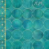 Turquoise – 2024 A5 Padded Cover Diary Premium Planner Book Xmas New Year Gift