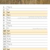 Horses – 2024 Slimline Slim Wall Calendar Hanging Planner New Year Gift