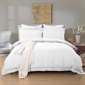 1000TC Tailored Duvet Doona Quilt Cover Set