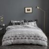 Hugo Reversible Duvet Doona Quilt Cover Set – KING