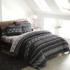 Hugo Reversible Duvet Doona Quilt Cover Set – KING