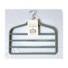 3pcs Velvet Clothes Hangers Grey