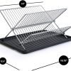 2 Tier Folding Dish Rack