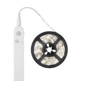 Motion Sensor LED Strip Light 1m cool white