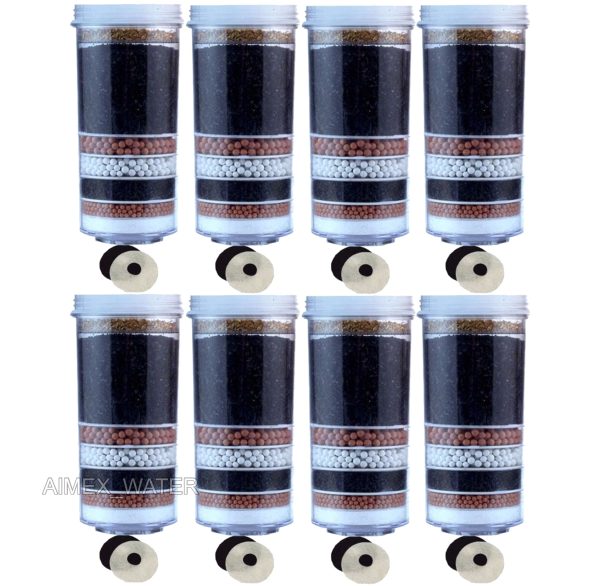 8 Stage Water Filter Cartridges x 8