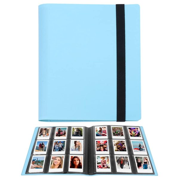 432 Pockets Photo Album for Fujifilm Instax Mini Camera, Polaroid Snap PIC-300 Z2300 Instant Camera, 2×3 Photo Album Book for Fujifilm Instax Mini 11 9 Evo 90 70 40 8 7 LiPlay Instant Camera (Blue)