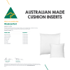 Twin Pack 35x60cm Aus Made Hotel Cushion Inserts Premium Memory Resistant Filling