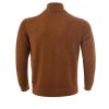 Gran Sasso Beige Cotton Full Zip Sweater 50 IT Men