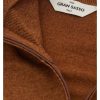 Gran Sasso Beige Cotton Full Zip Sweater 50 IT Men