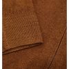 Gran Sasso Beige Cotton Full Zip Sweater 50 IT Men