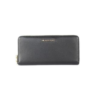 Large Continental Clutch Wristlet Wallet with Multiple Card Slots and Zip Coin Compartment One Size Women