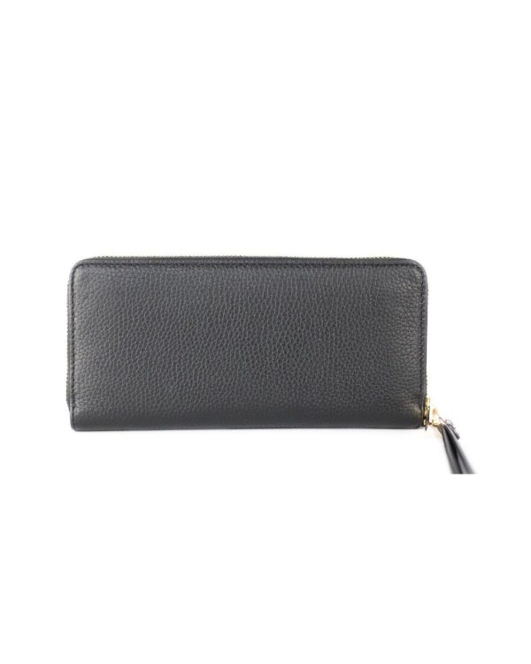 Large Continental Clutch Wristlet Wallet with Multiple Card Slots and Zip Coin Compartment One Size Women