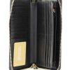 Large Continental Clutch Wristlet Wallet with Multiple Card Slots and Zip Coin Compartment One Size Women