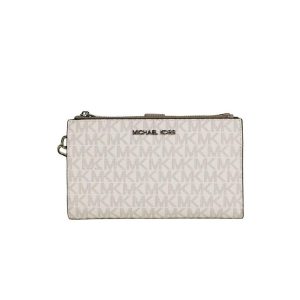 Michael Kors Jet Set Travel Double Zip Wrist Wallet One Size Women