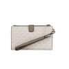 Michael Kors Jet Set Travel Double Zip Wrist Wallet One Size Women