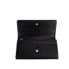 Porter Logo Embossed Wallet with Multiple Slots and Zip Compartment One Size Women