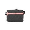 Michael Kors Cooper Small Utility Crossbody – Black Signature/Pink One Size Women