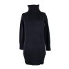 Yes Zee Womens Turtleneck Knit Dress with Brand Logo Women – XL