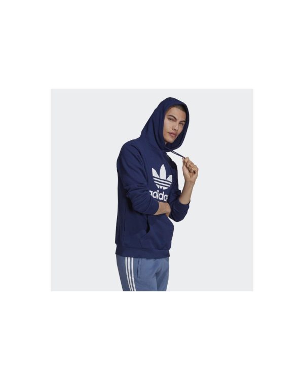 French Terry Trefoil Hoodie – L