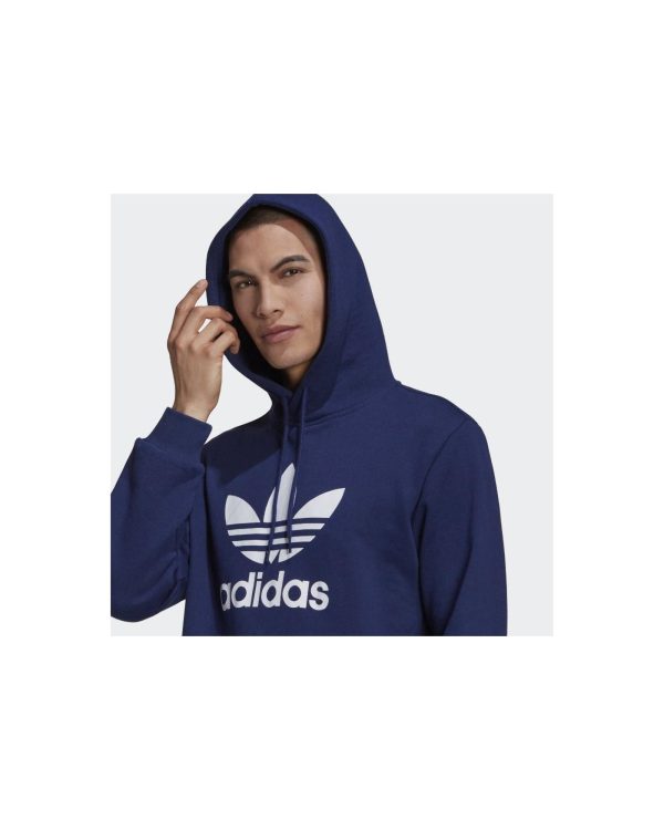 French Terry Trefoil Hoodie – L