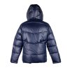 Removable Hood Blue Aquascutum Jacket with Goose Down Padding 54 IT Men