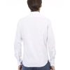 Slim Fit Button-Front Shirt with Italian Collar and Logo Detail W32 US Men