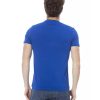 Short Sleeve T-shirt with Round Neck and Front Print XS Men