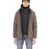 Baldinini Long Jacket with External Welt Pockets and Zipper Closure S Men