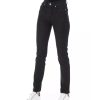 Regular Jeans with Logoed Button and Tricolor Insert. – W28 US