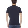 Short Sleeve T-shirt With Round Neck and Front Print XS Men