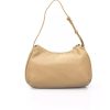 Golden Logo Zippered Bag with Internal Compartments One Size Women