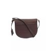 Flap Closure Shoulder Bag with Internal Compartments & Golden Details One Size Women