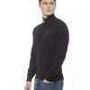 Cashmere Cardigan with Zip Closure and Logo Embroidery 2XL Men